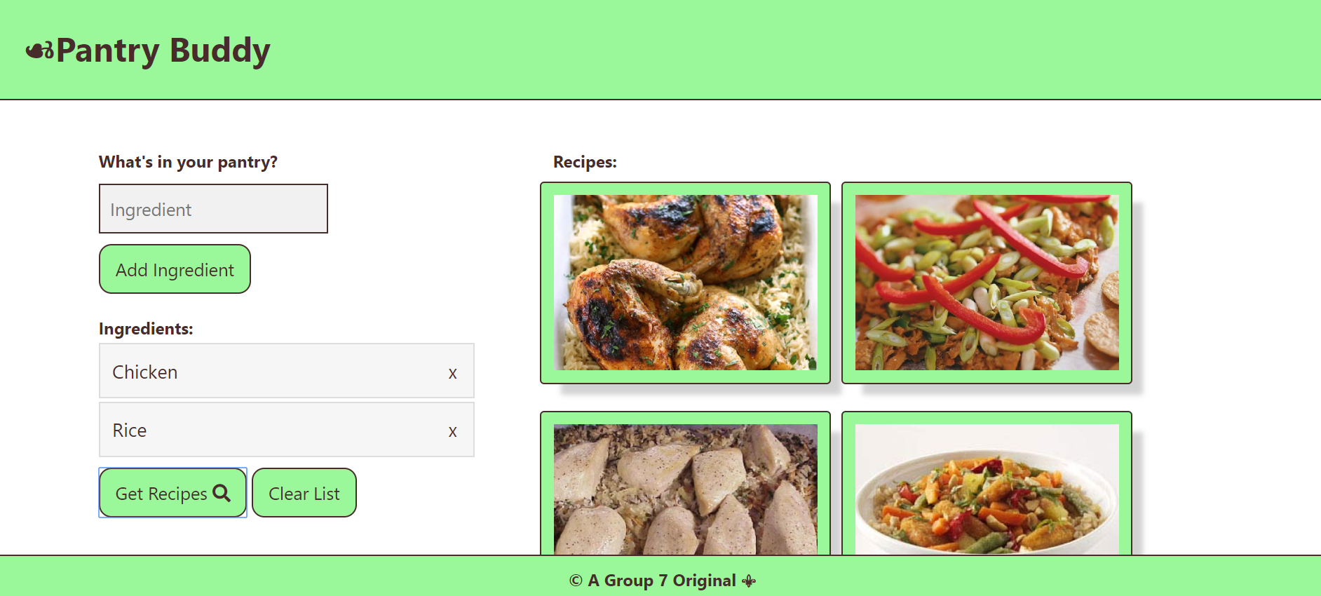 Pantry Buddy Screenshot